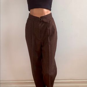 Vintage wool trousers